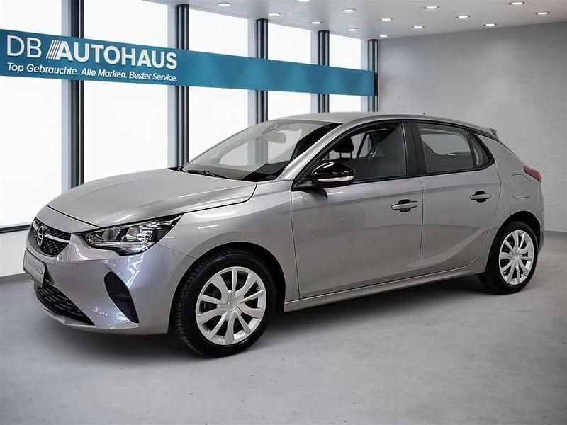 Grau Gebraucht 2022 Opel Corsa Edition Kleinwagen | 13.680 € (Guter Preis) - Bild 1/4