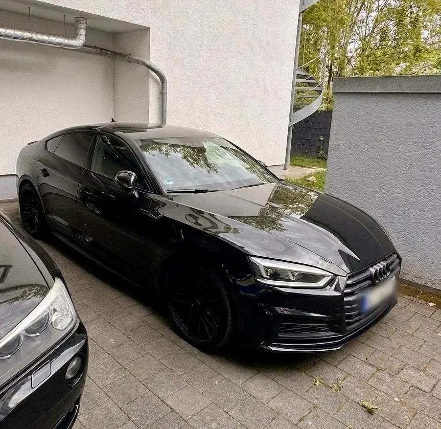 Second-hand Audi A5 S-Line 218 CP (160 kW) 2017 Negru Coupe