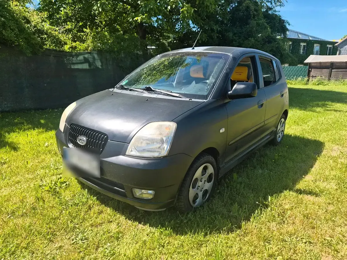 Gebraucht Kia Picanto 65 PS (47 kW) 2005 Schwarz Kleinwagen