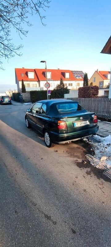 Gebraucht VW Golf Cabriolet 75 PS (55 kW) 1997 Grün Cabrio