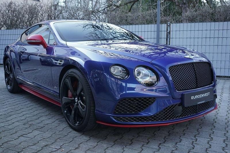 Blau Gebraucht 2016 Bentley Continental GT | 120.200 € (Teuer) - Bild 1/4