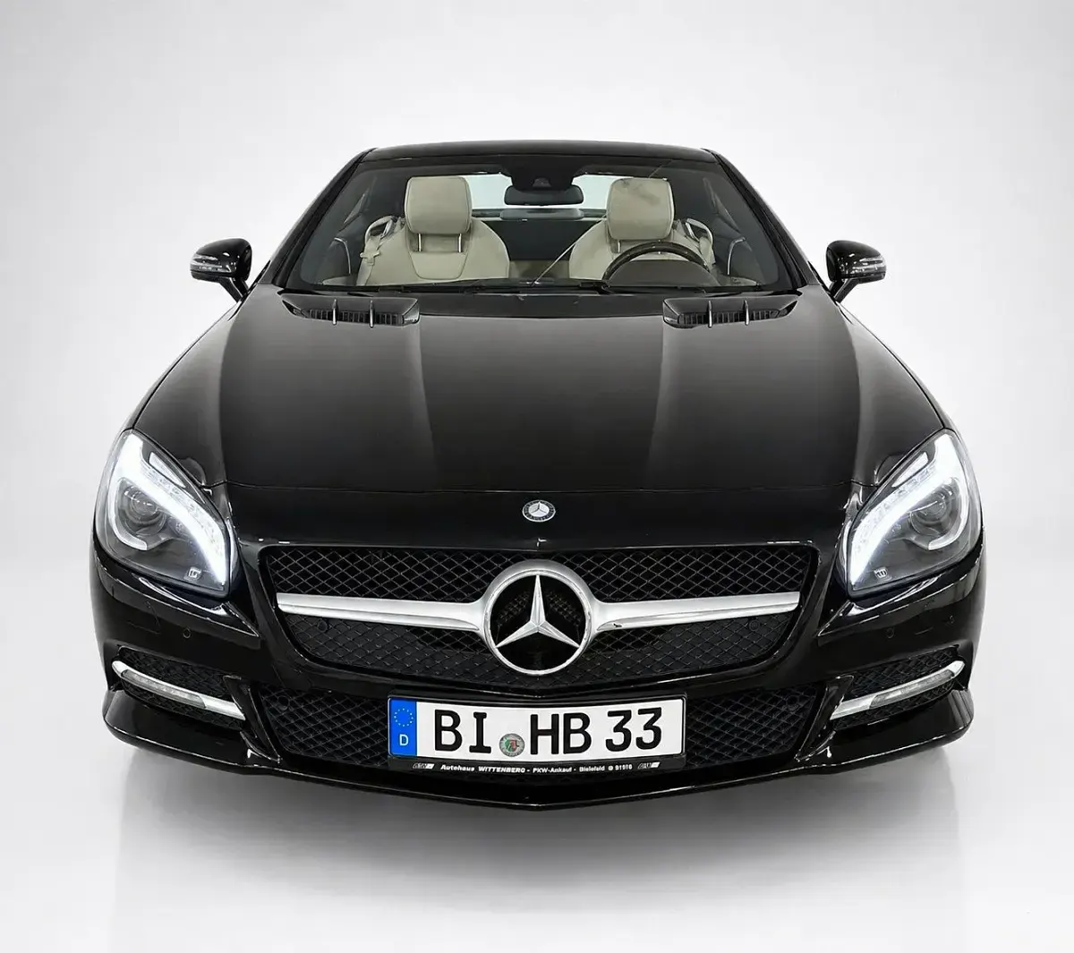 Gebraucht Mercedes SL350 306 PS (225 kW) 2012 Schwarz Cabrio