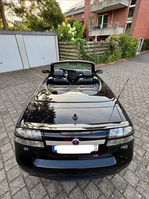 Gebraucht Saab 9-3 Cabriolet Aero 179 PS (131 kW) 2008 Schwarz Cabrio