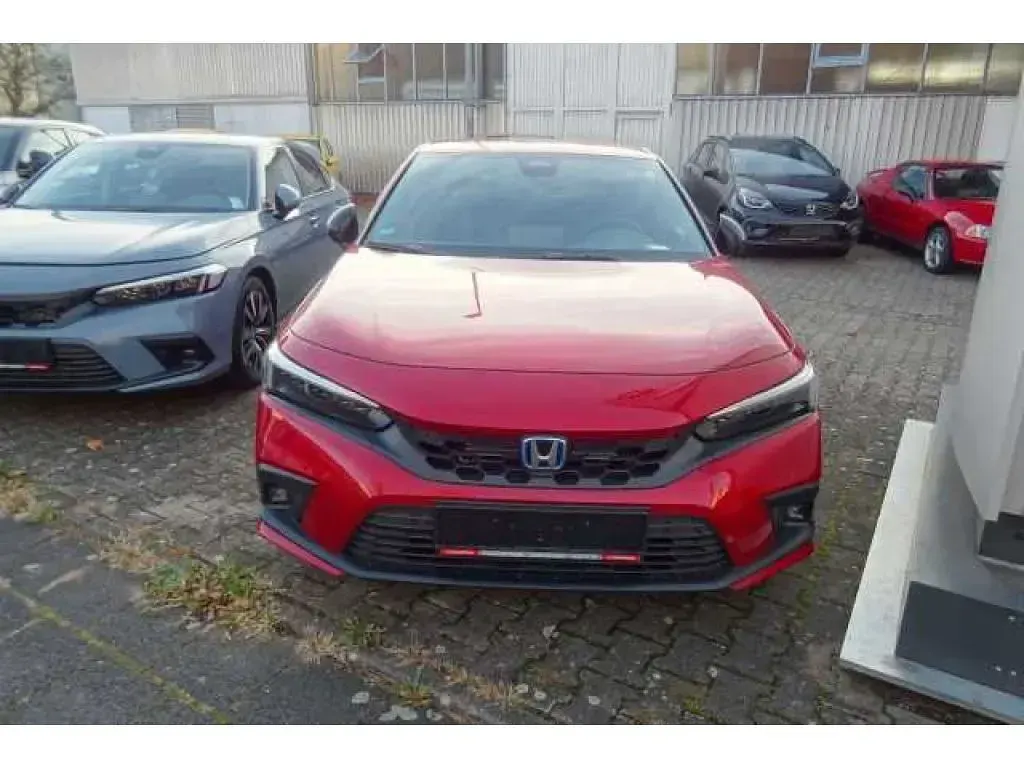 Gebraucht Honda Civic Sport 143 PS (105 kW) 2024 Premium crystal red (metallic) Limousine