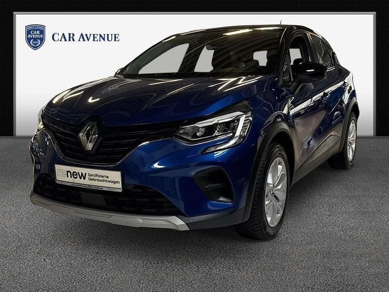 Gebraucht Renault Captur Equilibre 140 PS (102 kW) 2022 Blue rqh + black gne (blau) SUV
