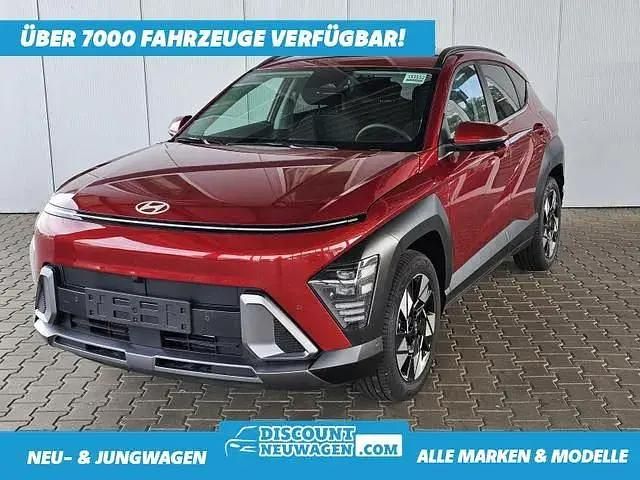 Ultimate red Gebraucht 2024 Hyundai Kona Trend SUV | 30.100 € (Fairer Preis) - Bild 1/4