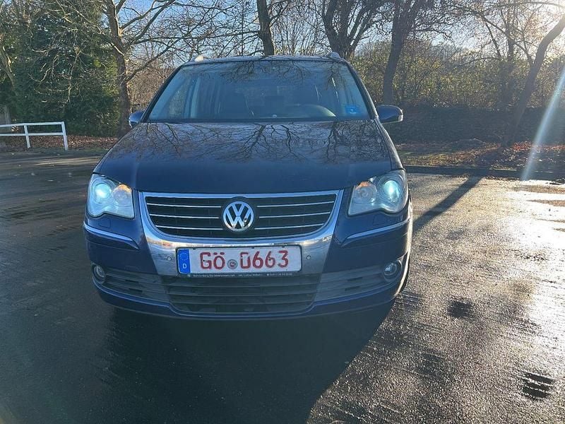 Gebraucht VW Touran Highline 170 PS (125 kW) 2007 Blau Van / Kleinbus