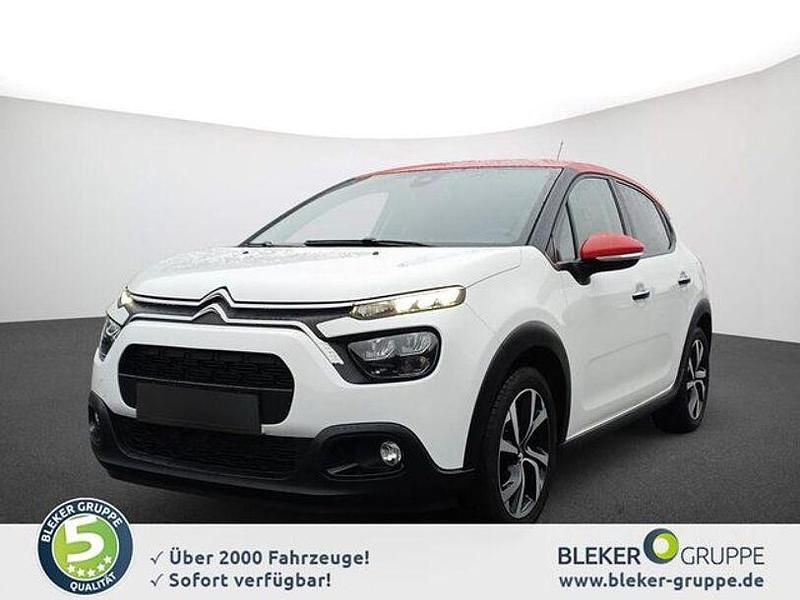 Weiß Gebraucht 2022 Citroën C3 Shine Limousine | 14.890 € (Fairer Preis) - Bild 1/4