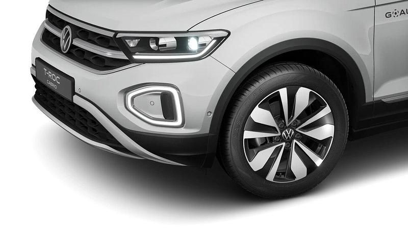 Gebraucht VW T-Roc Goal 116 PS (85 kW) 2025 Pure white schwarz SUV