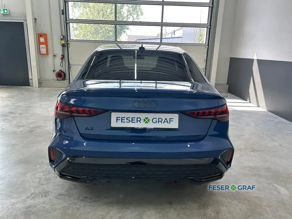 Brugt Audi A3 Ambiente 150 HK (110 kW) 2025 Blå Sedan