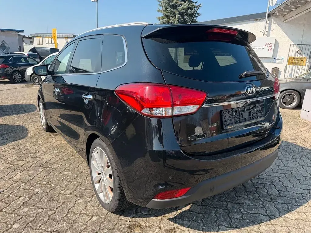 Gebraucht Kia Carens Vision 136 PS (100 kW) 2014 Schwarz Van / Kleinbus