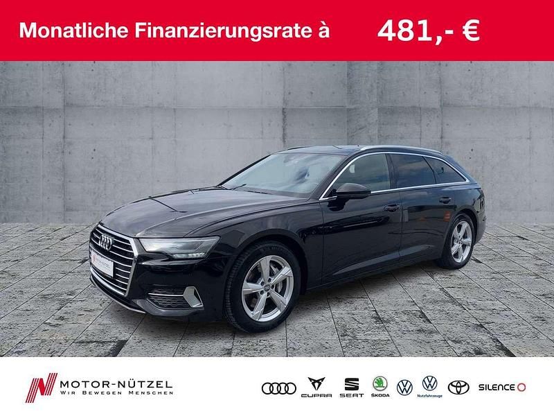Mythosschwarz metallic Gebraucht 2020 Audi A6 Sport Kombi | 32.460 € (Superpreis) - Bild 1/4