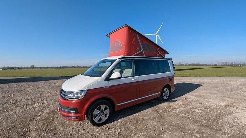 Rot Gebraucht 2017 VW California California Van | 47.000 € (Fairer Preis) - Bild 1/4