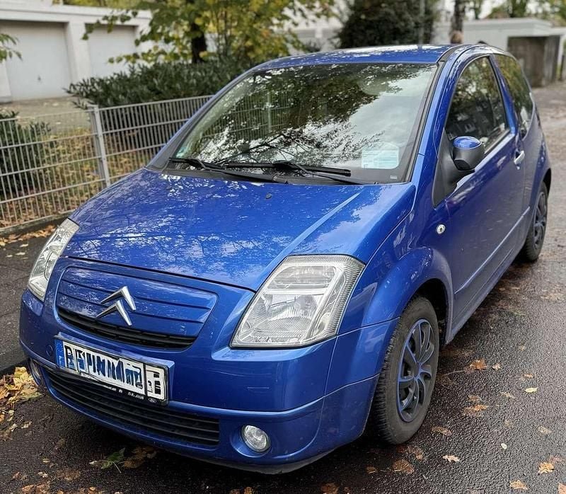 Blau Gebraucht 2007 Citroën C2 VTR Sport Kleinwagen | 1.480 € (Guter Preis) - Bild 1/4
