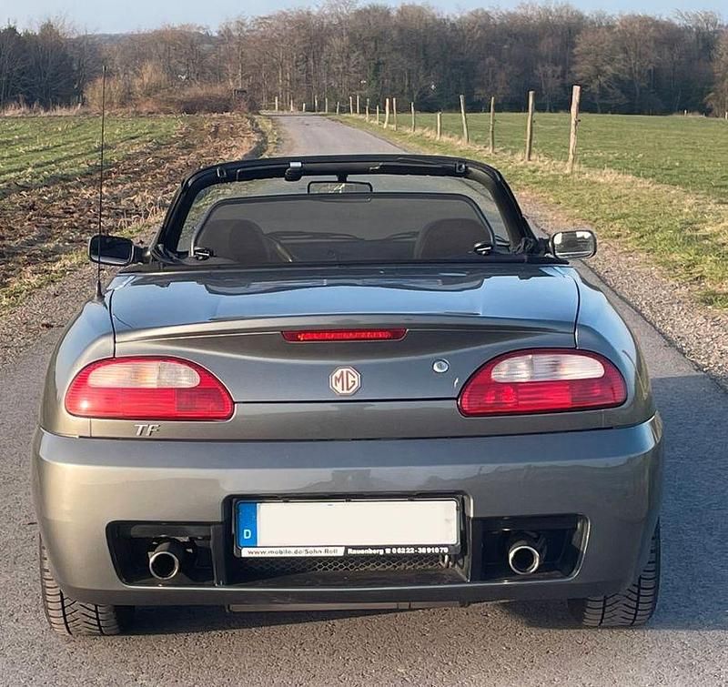 Gebraucht MG TF 136 PS (100 kW) 2003 Silber Cabrio