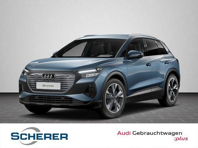 Gebraucht Audi Q4 e-tron Ambiente 150 kW (204 PS) 2025 Geysirblau metallic (metallic) SUV