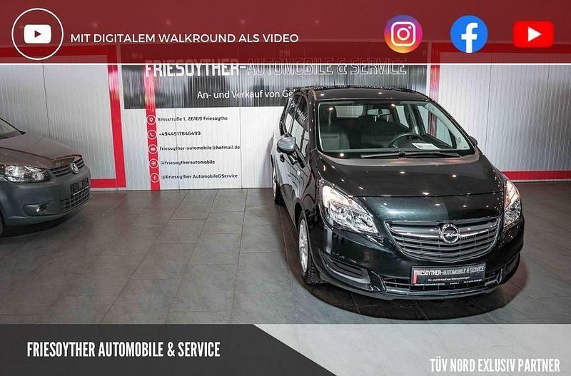 Schwarz Gebraucht 2015 Opel Meriva Edition Van / Kleinbus | 4.990 € (Fairer Preis) - Bild 1/4