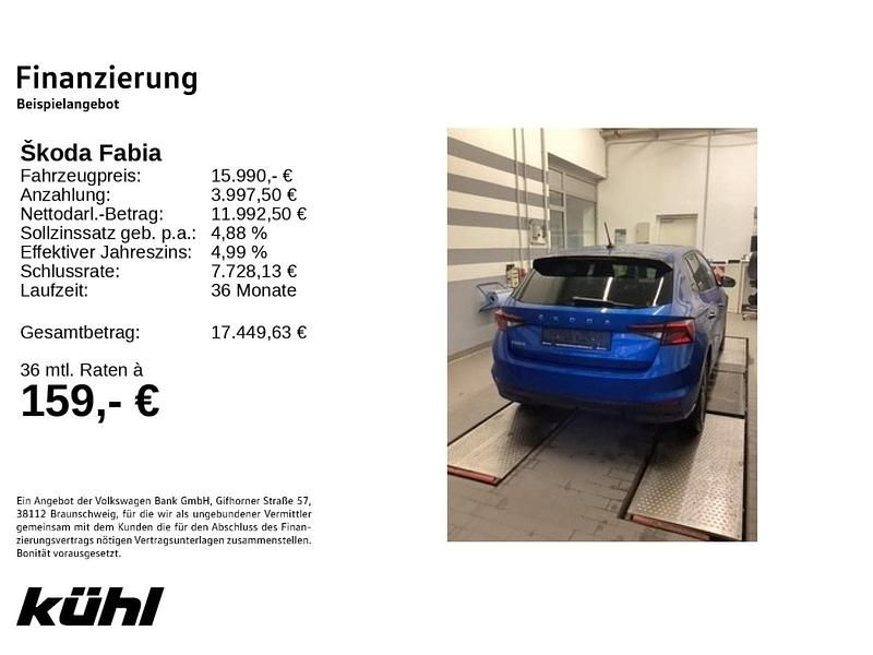 Gebraucht Skoda Fabia Tour 95 PS (69 kW) 2022 Kleinwagen