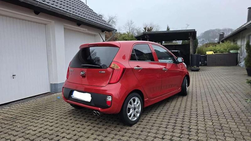 Gebraucht Kia Picanto Platinum Edition 86 PS (63 kW) 2015 Rot Kleinwagen