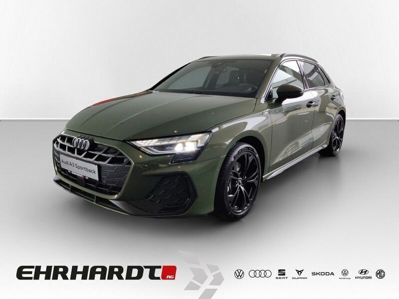Grün Neu 2025 Audi A3 Sportback S-Line Limousine | 48.990 € (Teuer) - Bild 1/4