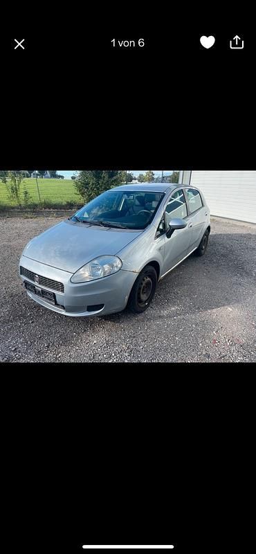 Blau Gebraucht 2008 Fiat Grande Punto Kleinwagen | 1.200 € (Superpreis) - Bild 1/4