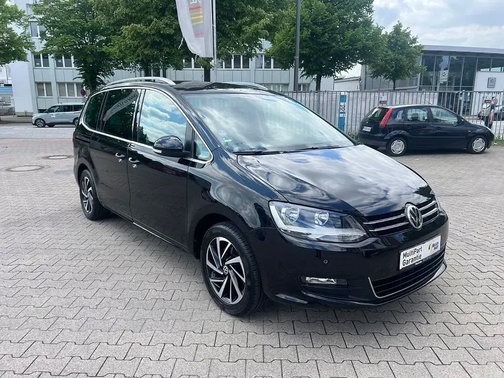 Gebraucht VW Sharan Join 150 PS (110 kW) 2019 Schwarz Van / Kleinbus