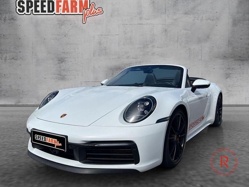 Weiß Gebraucht 2021 Porsche 992 Cabrio | 107.000 € - Bild 1/4
