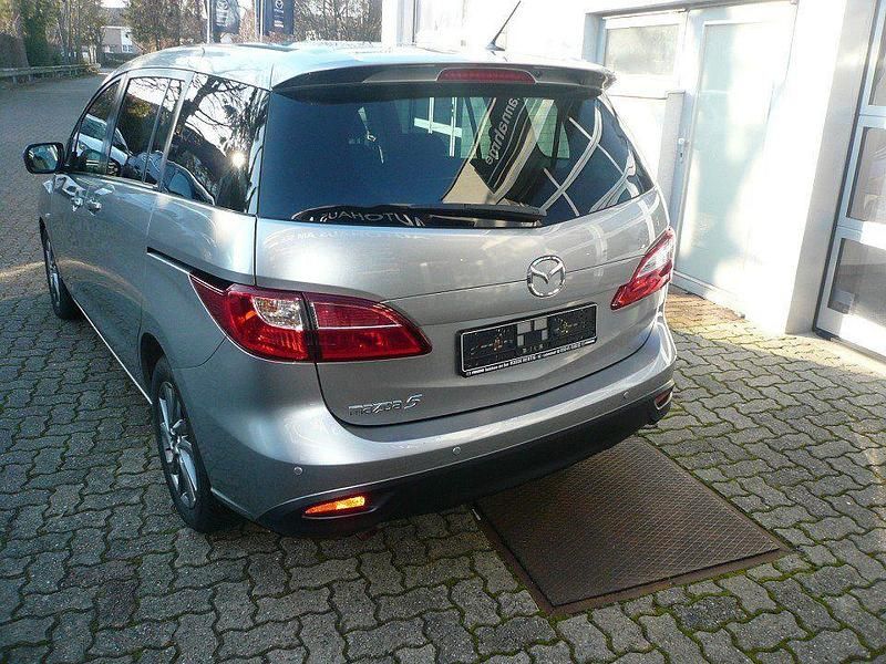 Gebraucht Mazda 5 Edition 144 PS (105 kW) 2012 Plutossilber metallic Van / Kleinbus