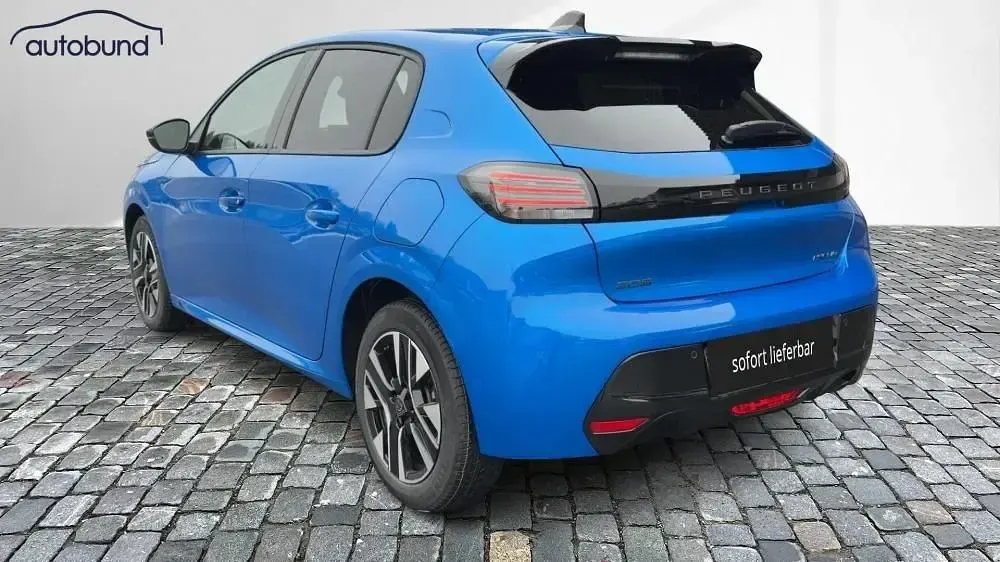 Neu Peugeot 208 Allure 110 PS (80 kW) 2025 Blau Kleinwagen