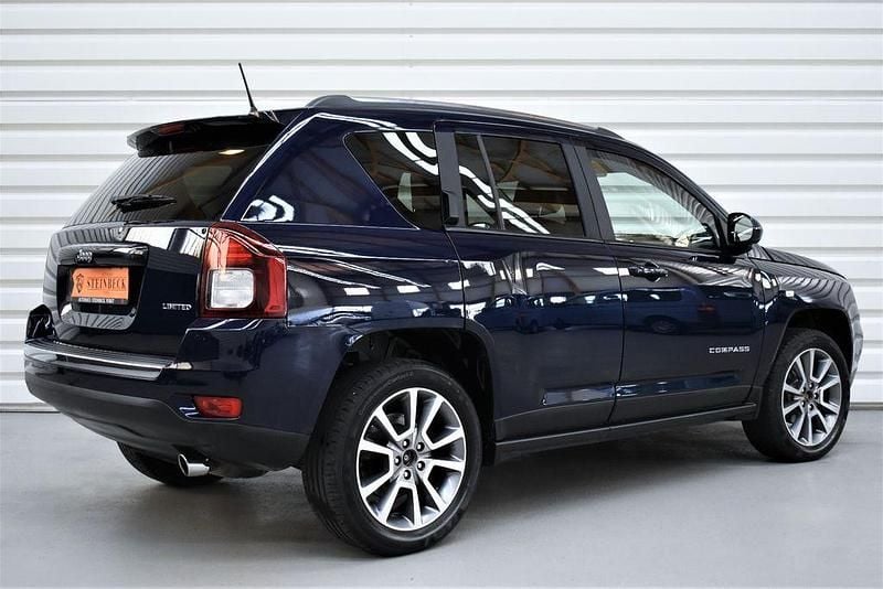 Gebraucht Jeep Compass Limited 170 PS (125 kW) 2016 Blau SUV