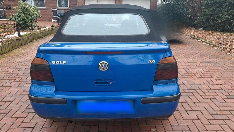 Gebraucht VW Golf Cabriolet 114 PS (83 kW) 2000 Blau Cabrio