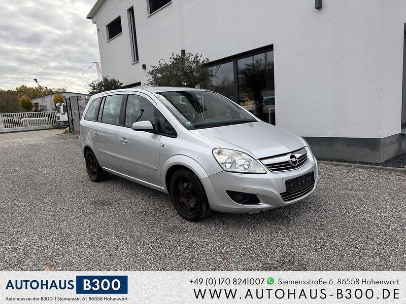 Gebraucht Opel Zafira Edition 125 PS (91 kW) 2009 Silber Van / Kleinbus