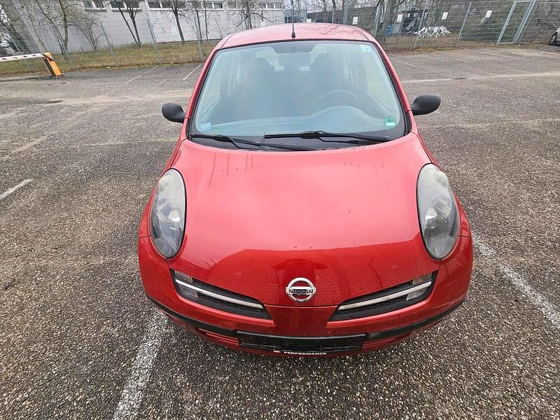 Gebraucht Nissan Micra 65 PS (47 kW) 2007 Rot Kleinwagen