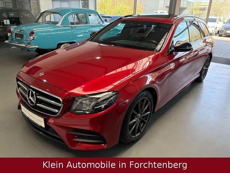Gebraucht Mercedes E250 AMG line 211 PS (155 kW) 2017 Rot Limousine
