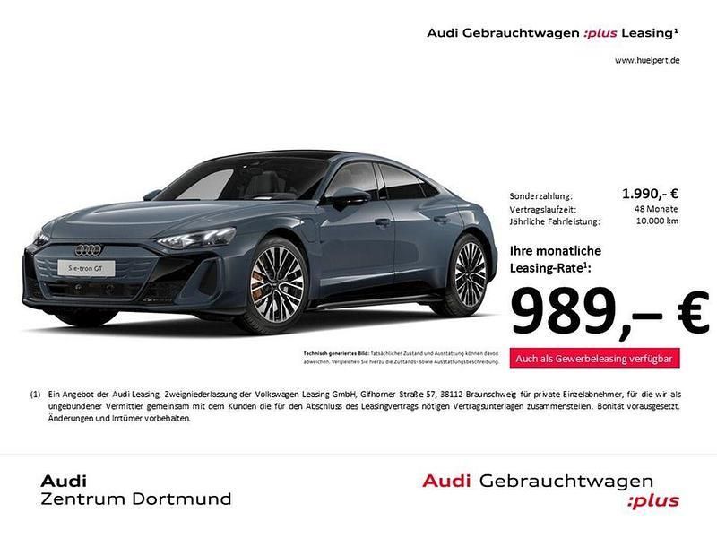 Kemoragrau metallic Gebraucht 2024 Audi e-tron GT quattro Ambiente Limousine | 102.711 € - Bild 1/4