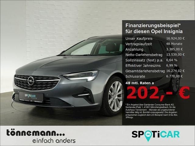 Licht grau Gebraucht 2021 Opel Insignia Business Elegance Kombi | 16.924 € (Fairer Preis) - Bild 1/4