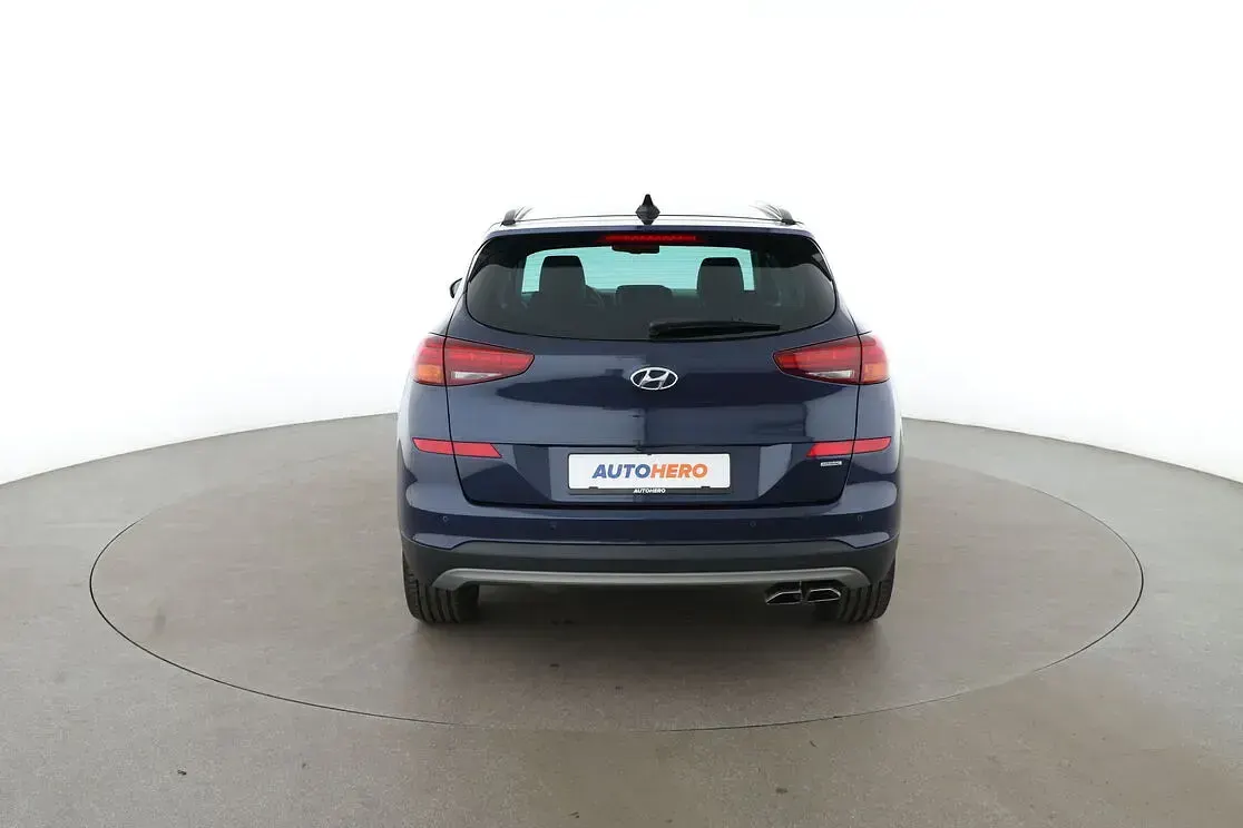 Gebraucht Hyundai Tucson Premium 177 PS (130 kW) 2019 Blau SUV