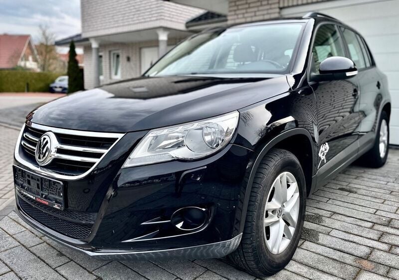 Schwarz Gebraucht 2009 VW Tiguan Trendline SUV | 5.599 € (Superpreis) - Bild 1/4