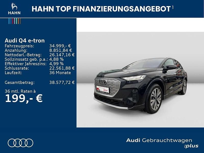 Gebraucht Audi Q4 e-tron Advanced 150 kW (204 PS) 2023 Schwarz SUV