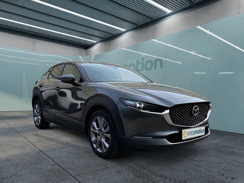 Grau Gebraucht 2020 Mazda CX-30 Selection SUV | 24.494 € (Fairer Preis) - Bild 1/4