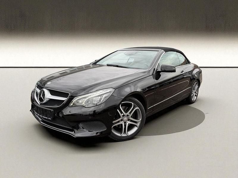 Schwarz Gebraucht 2014 Mercedes E300 Cabrio | 25.999 € (Teuer) - Bild 1/4