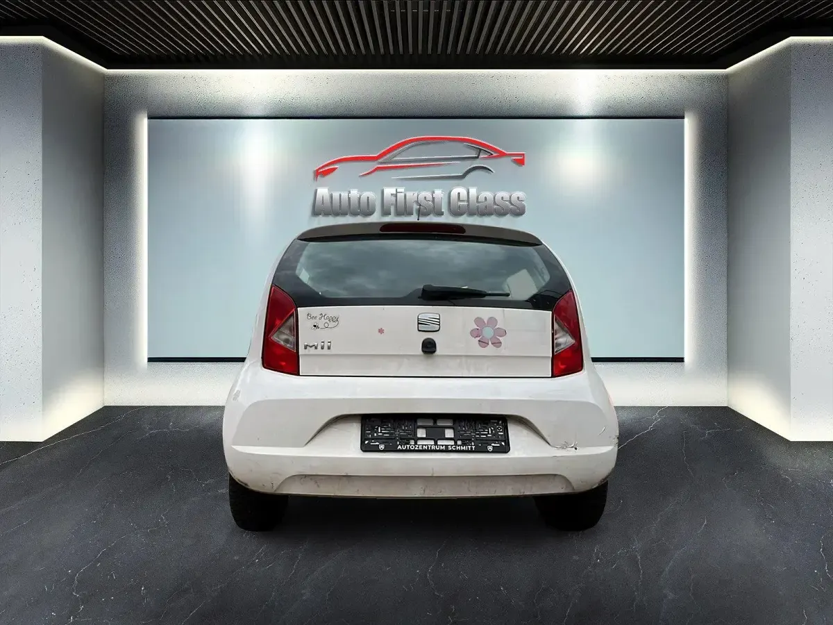 Gebraucht Seat Mii 60 PS (44 kW) 2013 Weiß Kleinwagen
