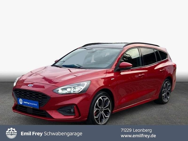 Rot Gebraucht 2021 Ford Focus ST-Line X Kombi | 18.460 € (Fairer Preis) - Bild 1/4