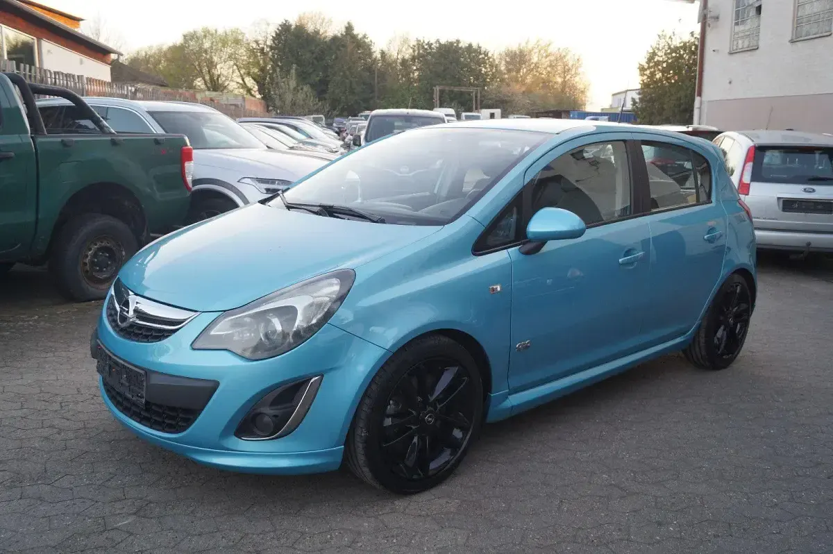 Gebraucht Opel Corsa OPC 150 PS (110 kW) 2011 Blau Kleinwagen