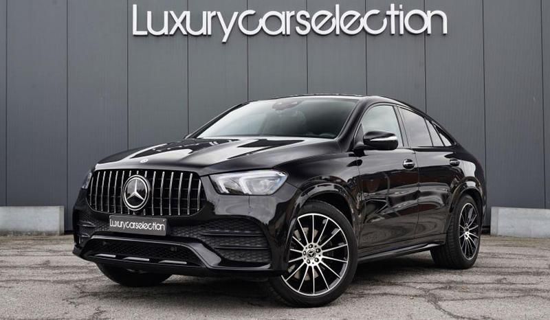 Schwarz Gebraucht 2023 Mercedes GLE300 AMG line Coupé | 69.995 € (Fairer Preis) - Bild 1/4
