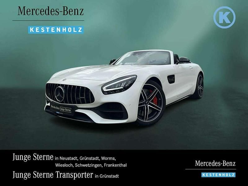 Designo diamantweiß bright Gebraucht 2021 Mercedes AMG GT AMG Cabrio | 118.990 € (Fairer Preis) - Bild 1/4