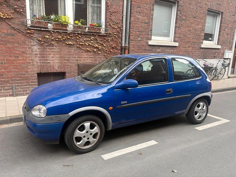 Gebraucht Opel Corsa 54 PS (39 kW) 2000 Blau Kleinwagen