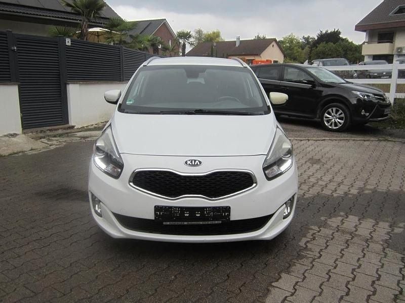 Gebraucht Kia Carens 136 PS (100 kW) 2014 Weiß Van / Kleinbus