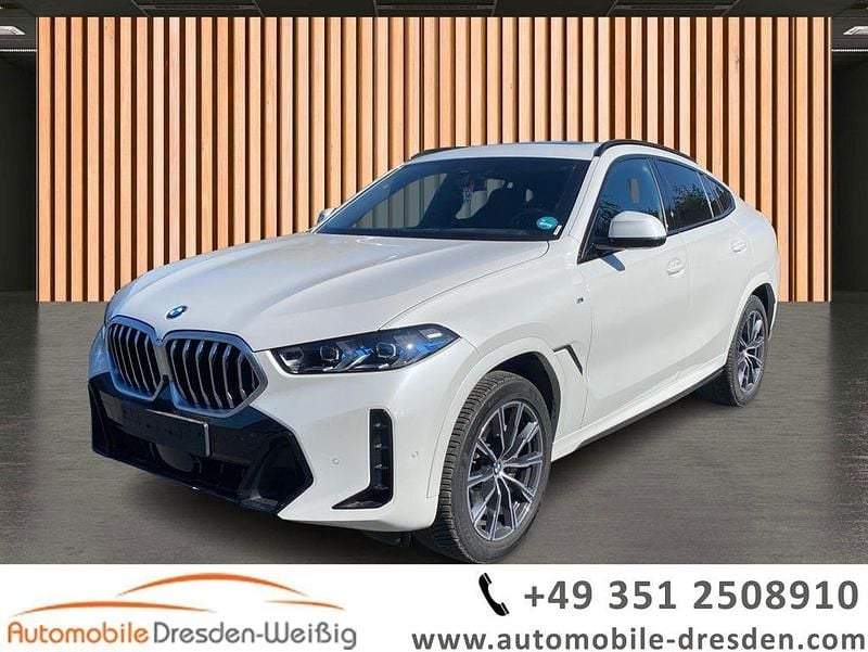 Mineralweiss metallic Gebraucht 2024 BMW X6 M Sport SUV | 81.980 € (Superpreis) - Bild 1/4