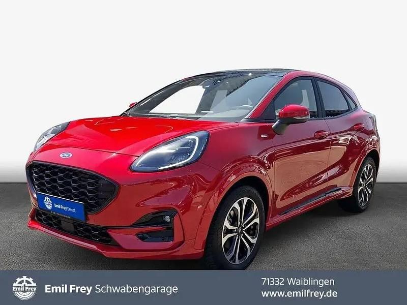 Rot Gebraucht 2022 Ford Puma ST-Line X SUV | 23.880 € (Etwas zu teuer) - Bild 1/4